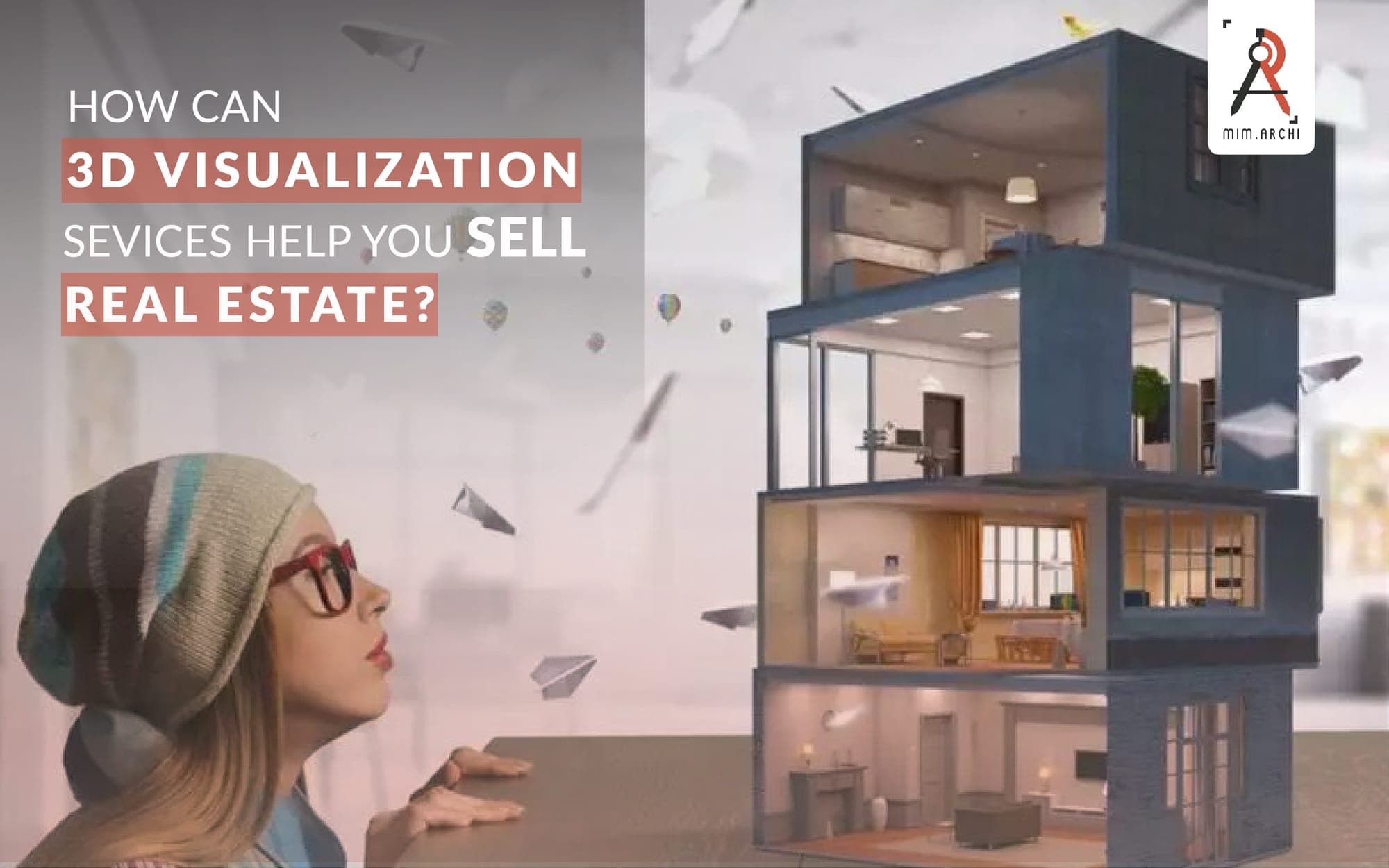 How can 3D exterior visualization services help you sell real estate?