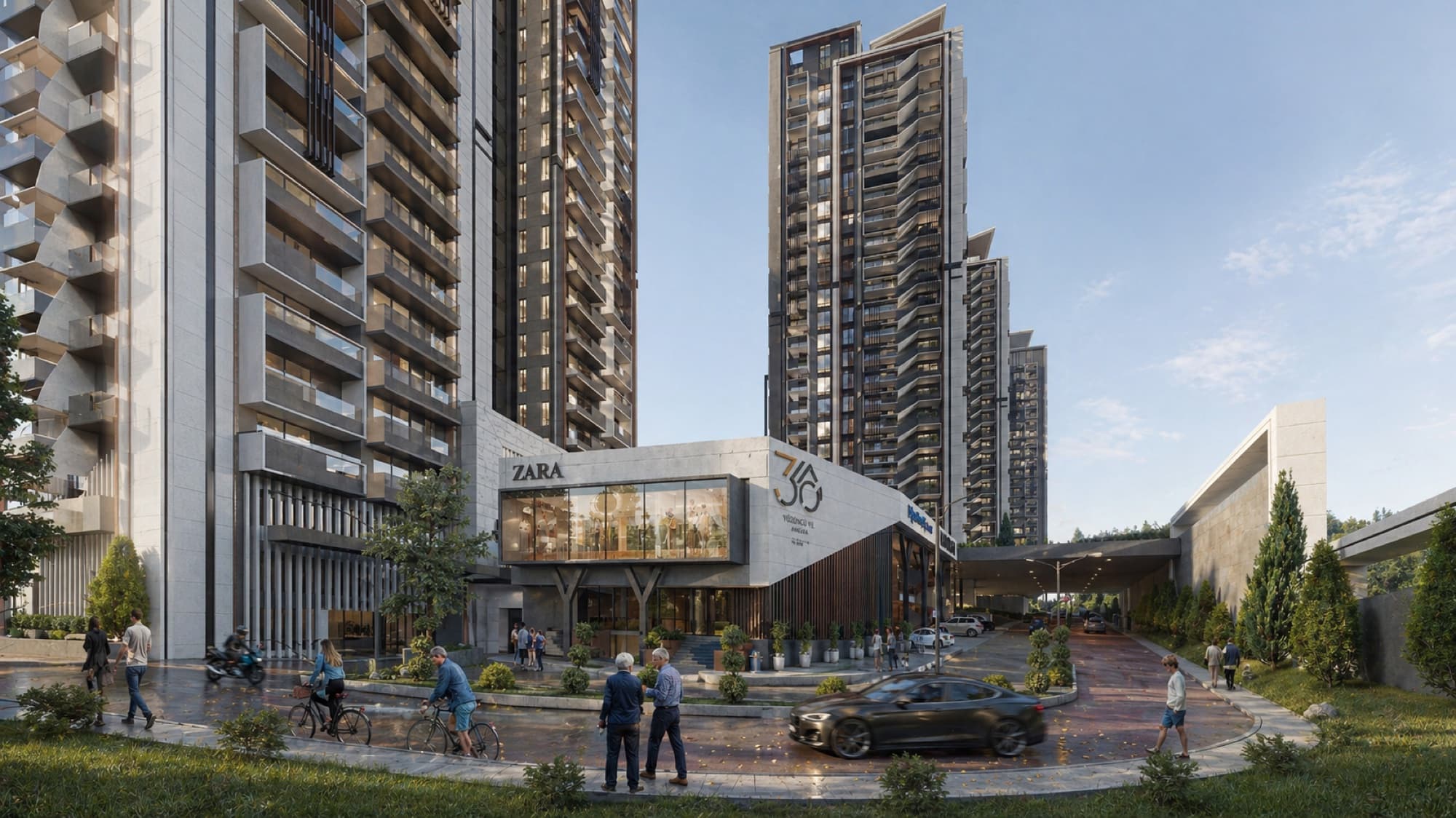 360 Residences - 3D Visualization by Mimar Studios in Pakistan