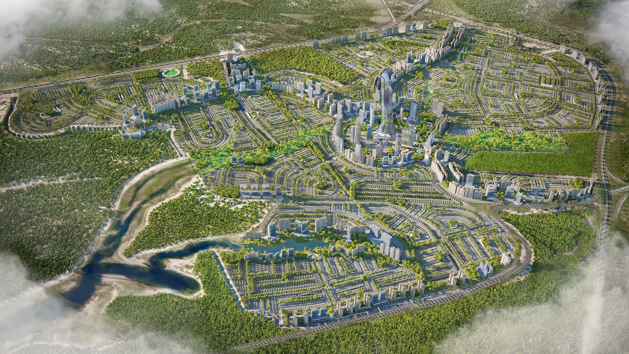Faisal Town II - Architectural Design by Mimar Studios in Islamabad, Pakistan