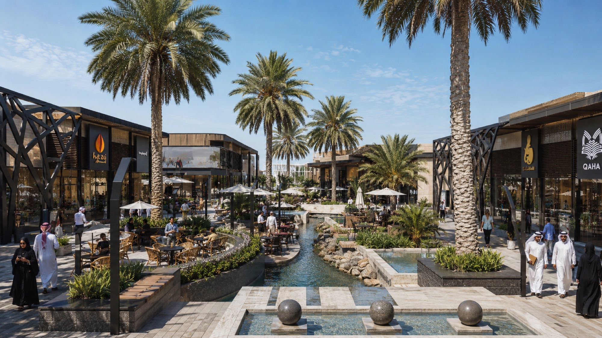 Amerat Park project view 1