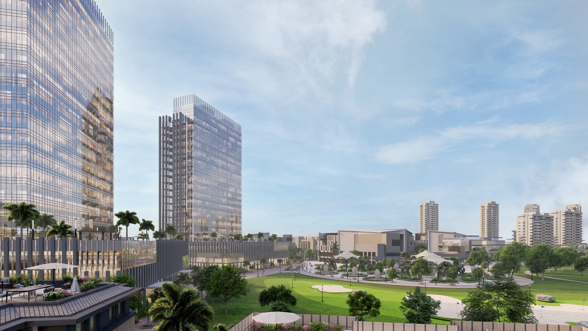 Faisal Town II project view 4