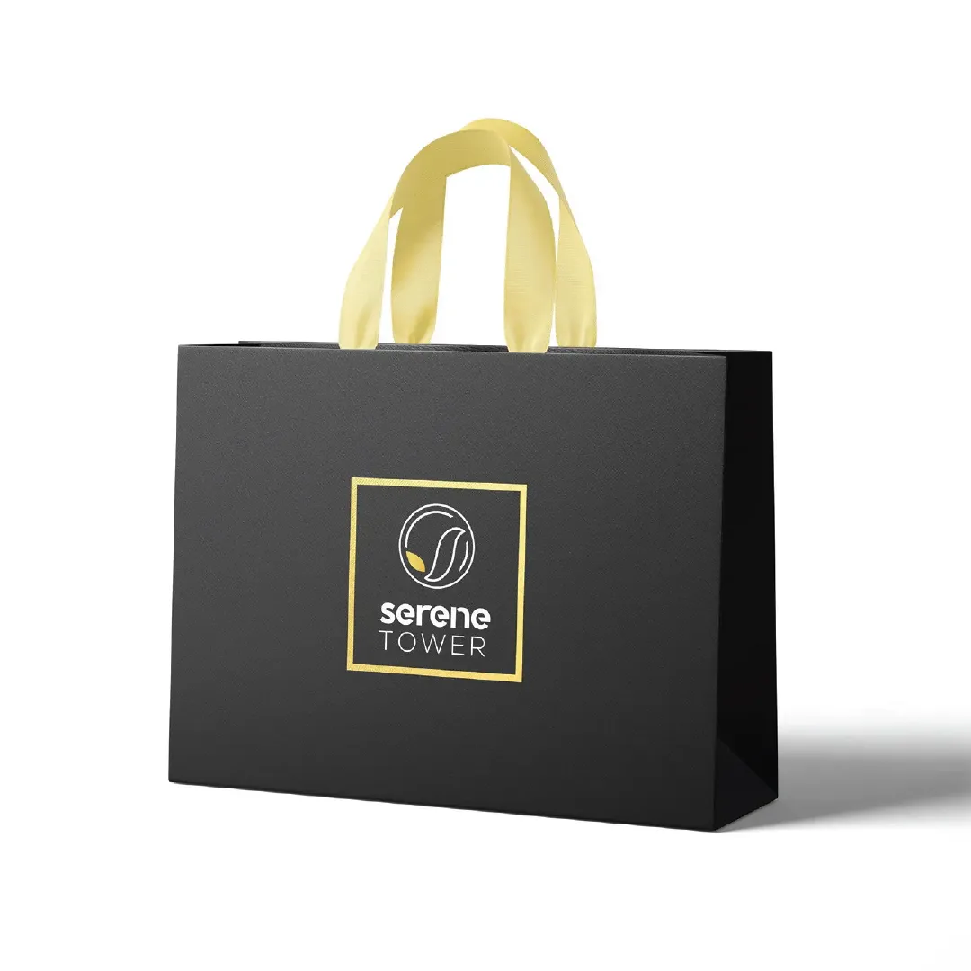 Serene Tower brand identity by Mimar Studios