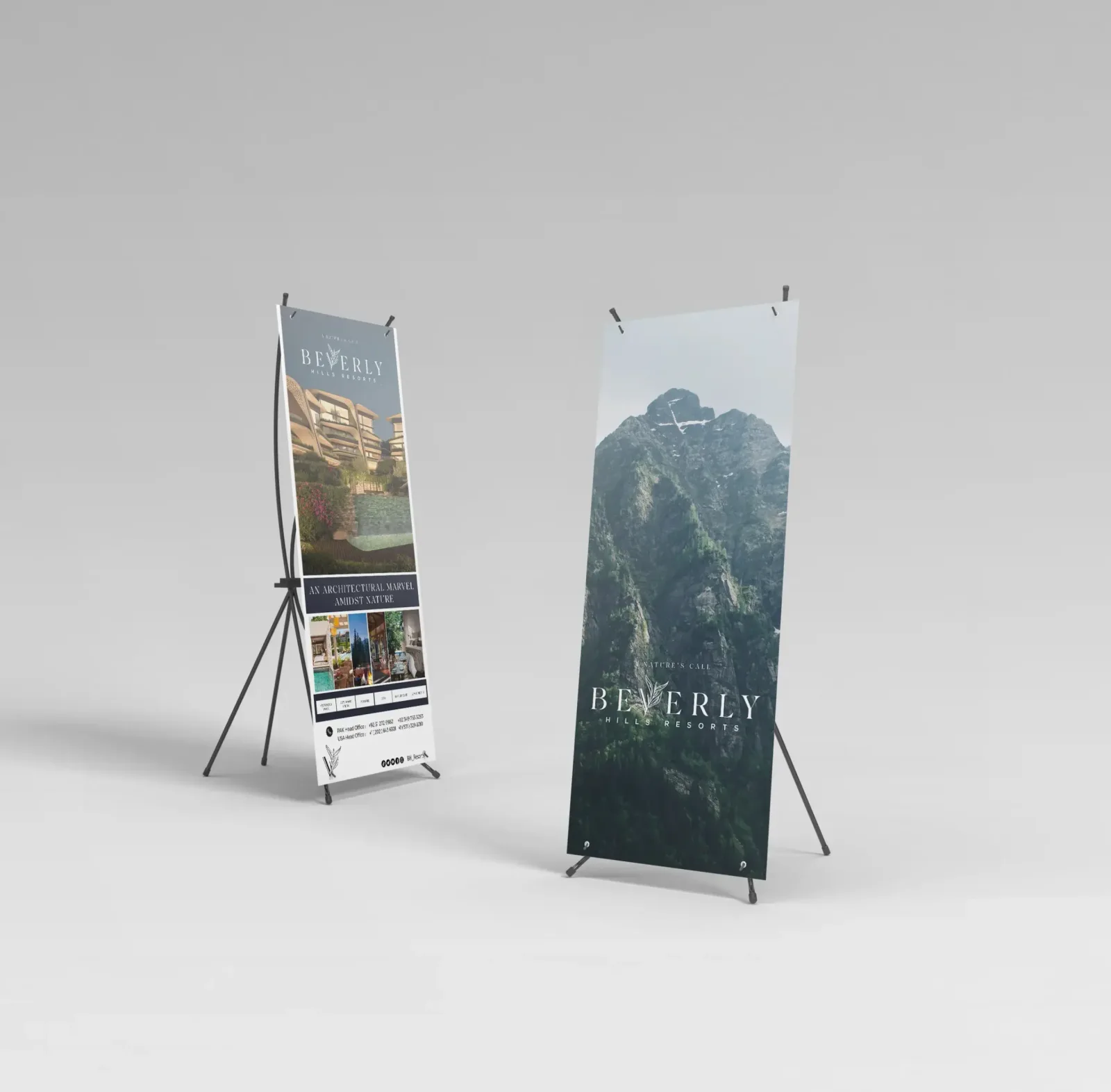 Beverly Hills marketing collateral by Mimar Studios