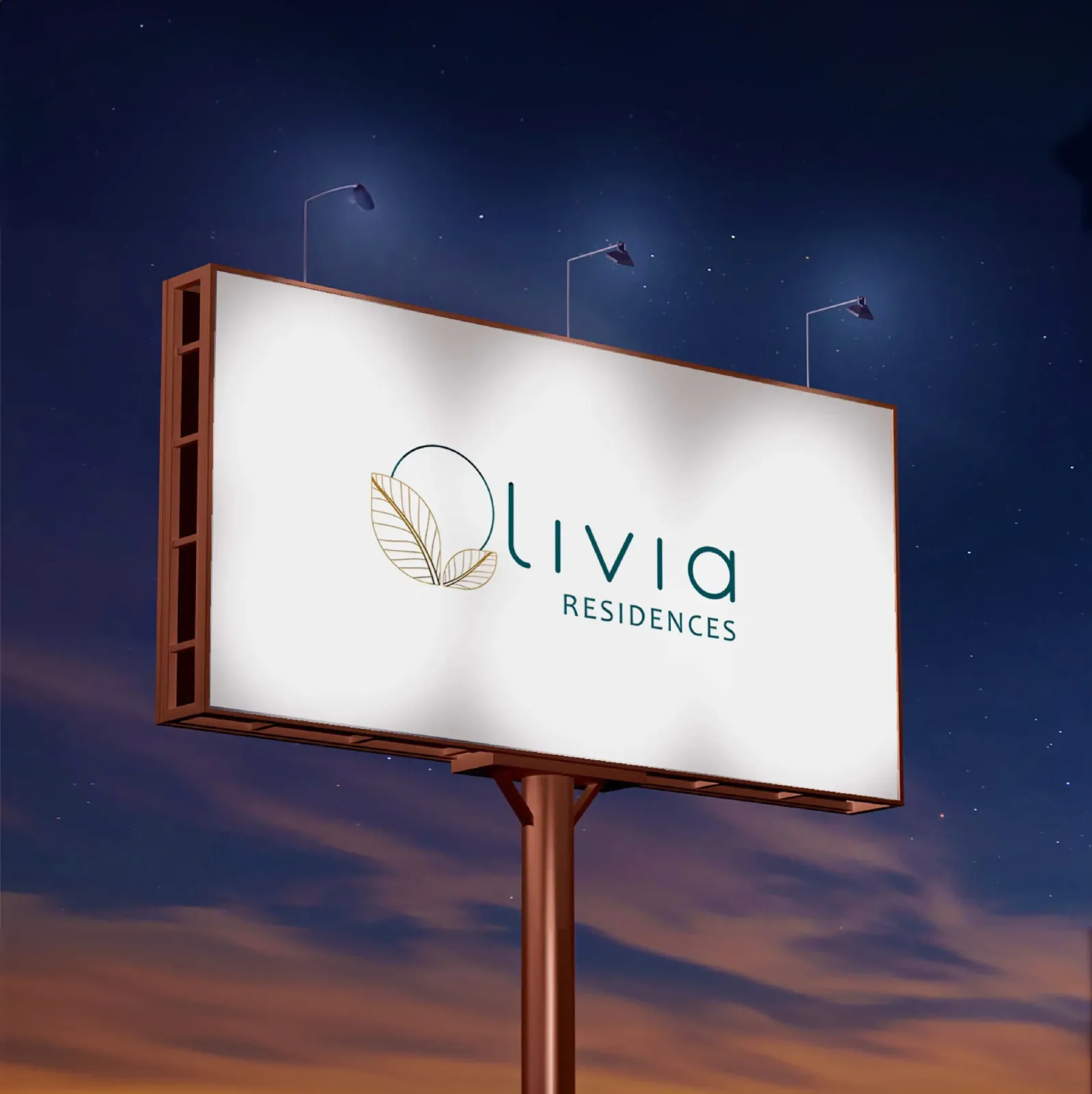 Olivia Residences marketing collateral by Mimar Studios